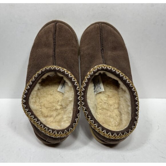 UGG Women's Tasman Slipper Chocolate Size 7 Brown Suede Slippers 5955 - Picture 8 of 8